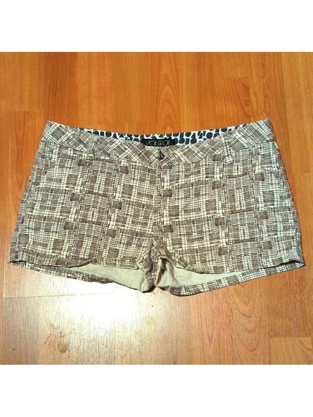 Volcom Abstract Shorts Juniors Size 9